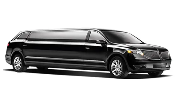 a black limousine with a white background